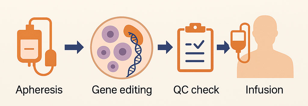 Gene Editing Stages